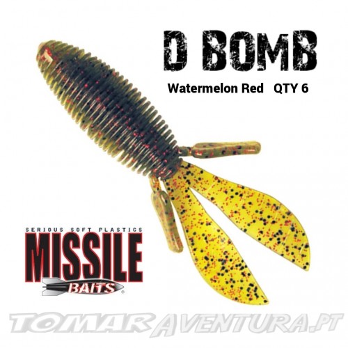 Amostra Missile Baits D Bomb 4"
