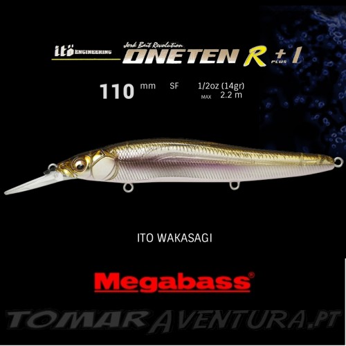 Jerkbait Megabass Oneten R +1