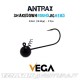 Vega Antrax Shakedown Round Jig Head Tungsten