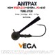 Vega Antrax Resin Weedless Football Head Tungsten