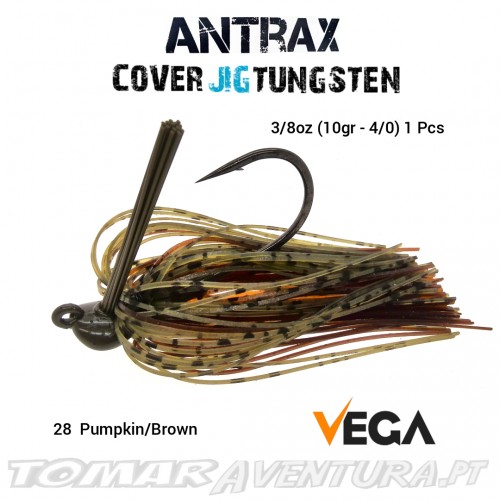Vega Antrax Cover Jig Tungsten 3/8oz