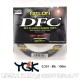 YGK Nitlon DFC 100% Fluorocarbon 100% 100m