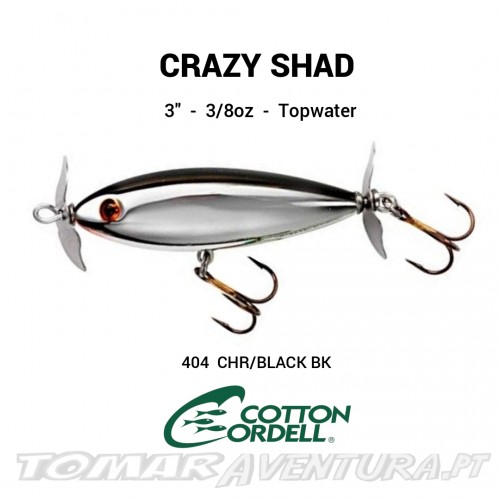 Cotton Cordell Crazy Shad Propbaits