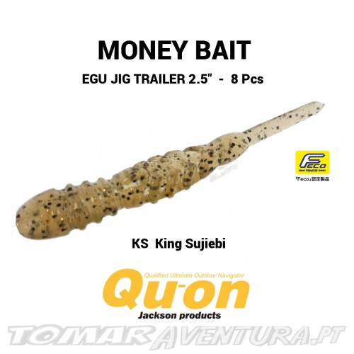 Qu-on Jackson Money Bait Egu Jig Trailer 2.5"