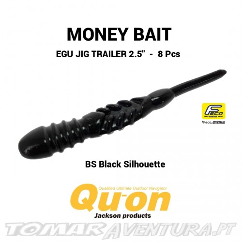 Qu-on Jackson Money Bait Egu Jig Trailer 2.5"