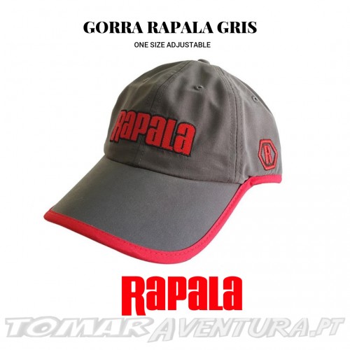 Chapeu Gorra Rapala Gris