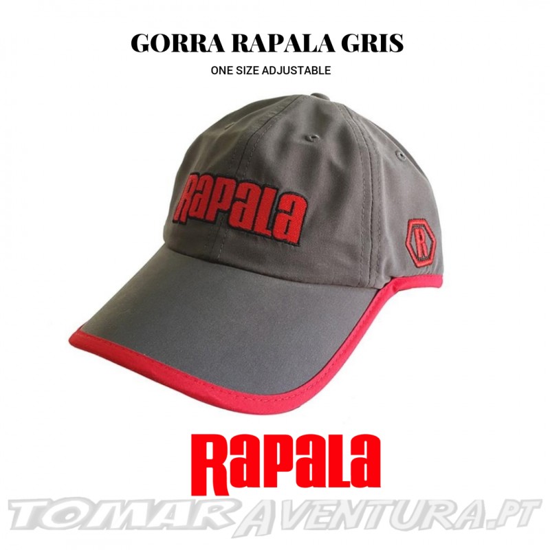 Chapeu Gorra Rapala Gris