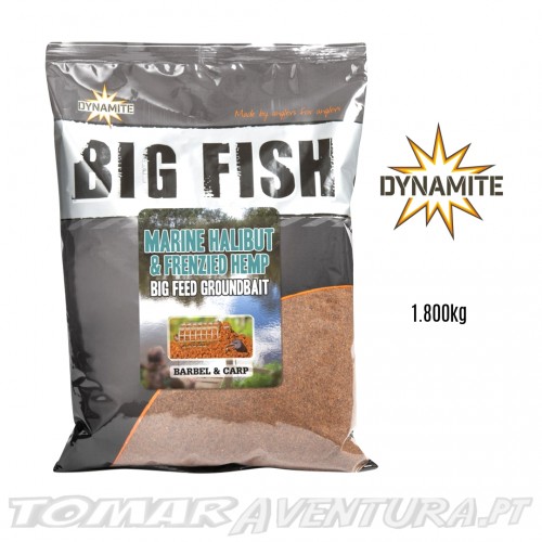 Dynamite Big Fish Marine Halibut & Frenzied Hempseed Groundbait
