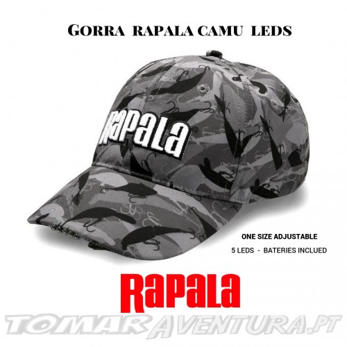 Chapeu Rapala Lure Camu Leds