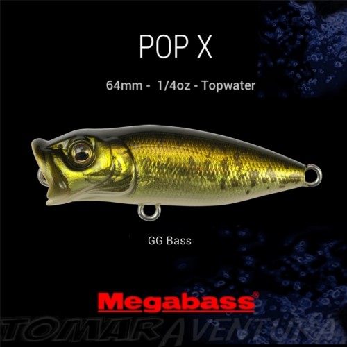 Amostra Megabass POP X