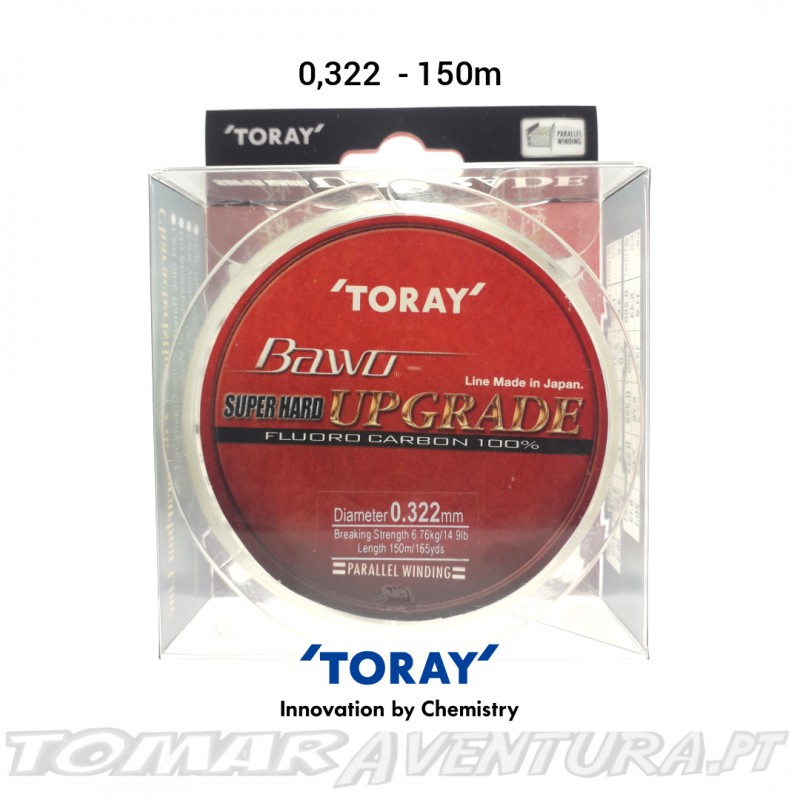 Toray Bawo Super Hard Upgrade 100% Fluorocarbon 150m
