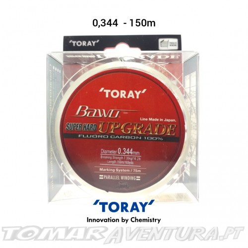Toray Bawo Super Hard Upgrade 100% Fluorocarbon 150m