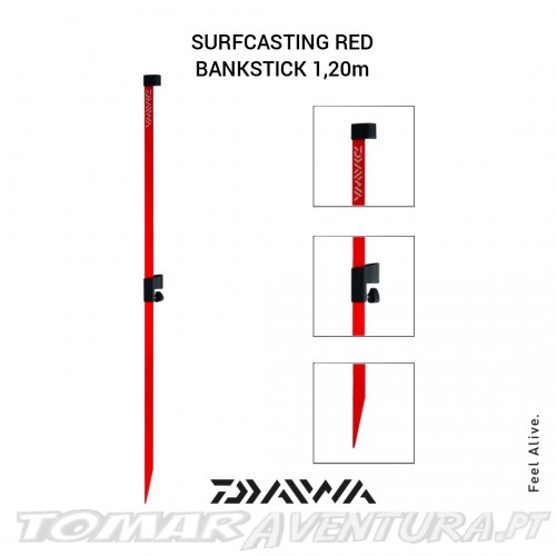 Daiwa Surfcasting Red Blankstick