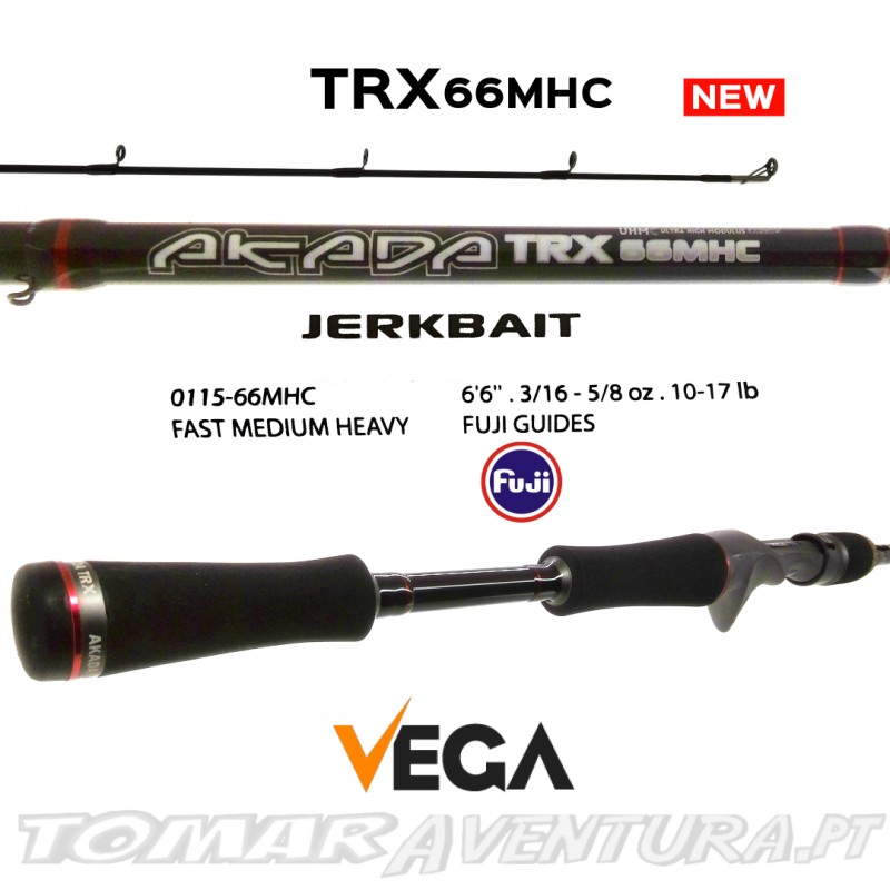 Cana Baitcasting Vega Akada TRX 66MHC Jerkbait