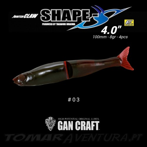 Gan Craft  Jointed Claw Shape S 4"