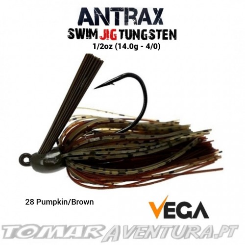 Vega Antrax Swim Jig Tungsten 1/2oz