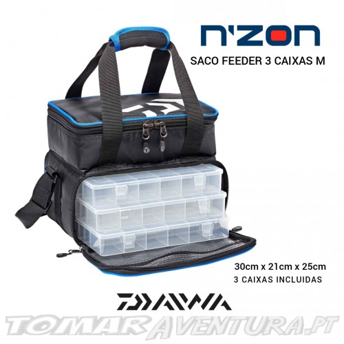 Daiwa N´ZON Saco Feeder 3 Caixas M