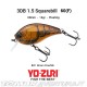 Amostra Yo-Zuri 3DB 1.5 Squarebill 60 F