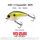 Amostra Yo-Zuri 3DB 1.5 Squarebill 60 F