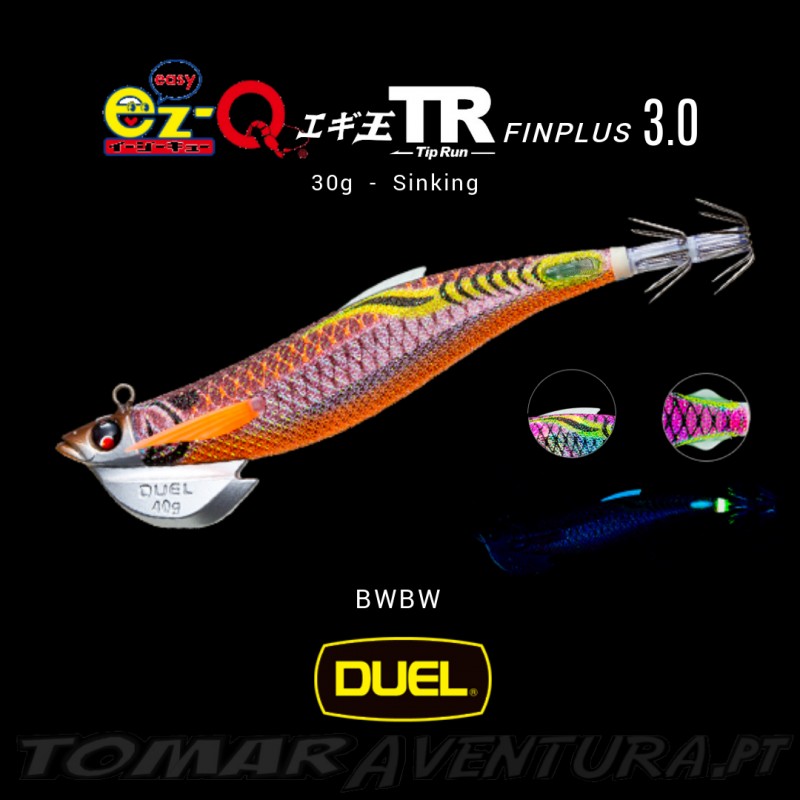 Duel Squid Jig EZ-Q TR Fin Plus 3.0