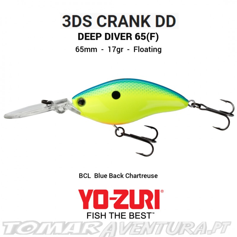 Yo-Zuri 3DS Crank Deep Diver 65F