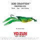 Amostra Yo-Zuri 3DB Crayfish PG