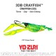 Amostra Yo-Zuri 3DB Crayfish PG
