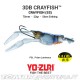 Amostra Yo-Zuri 3DB Crayfish PG