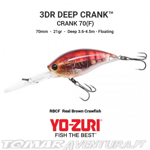 Yo-Zuri 3DR Deep Crank 70 (F)
