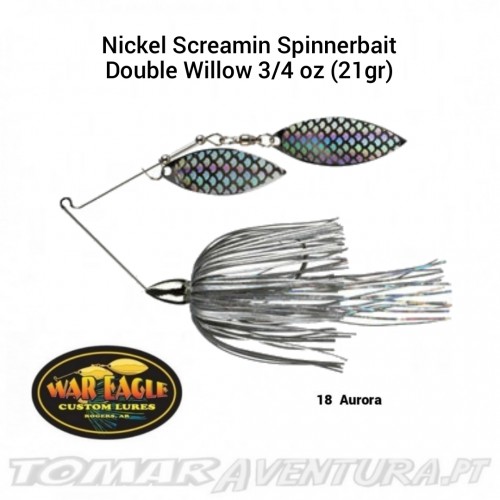 War Eagle Nickel Screamin Eagle Spinnerbait 3/4oz