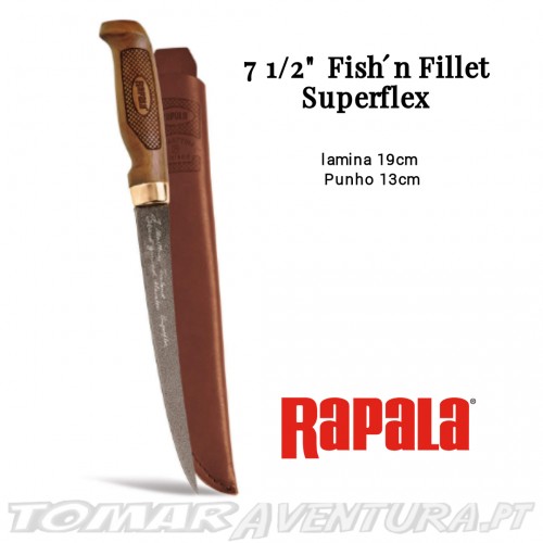 Faca Rapala 7 1/2" Fish´n Fillet Superflex