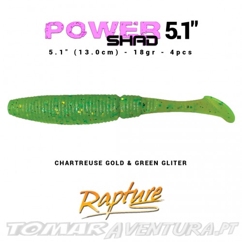 Rapture Power Shad 5.1"