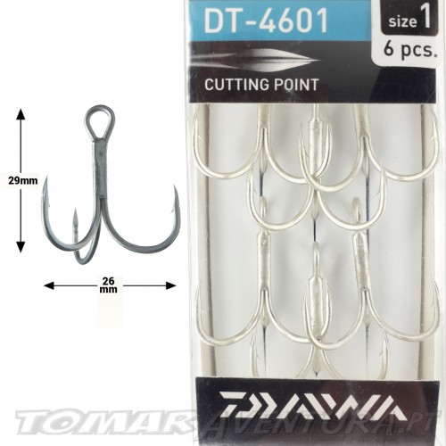 Daiwa DT-4601 Treble Hooks