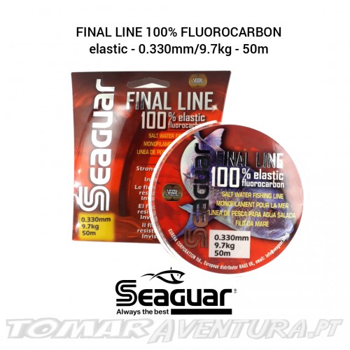 Seaguar Final Line 100% Fluorocarbon Elastic