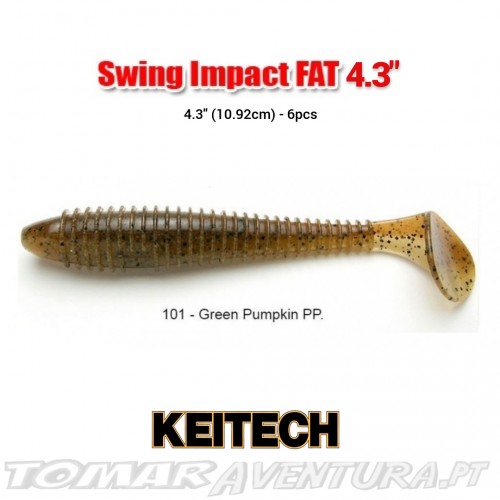 Swimbait Keitech Swing Impact Fat 4.3"