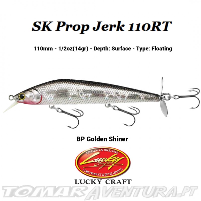 Amostra Lucky Craft SK Prop Jerk 110 RT