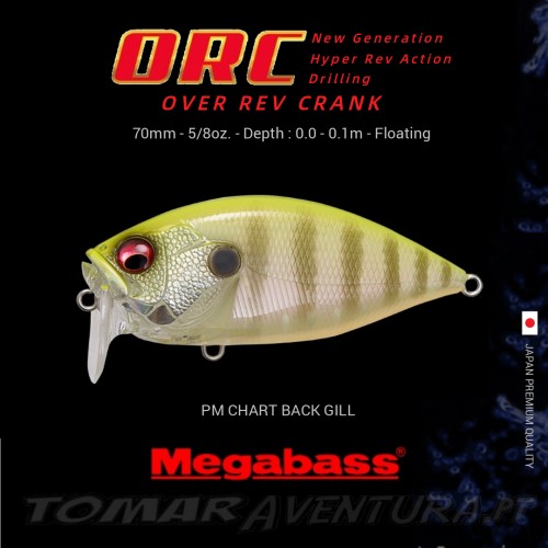 Megabass ORC Over Rev Crank