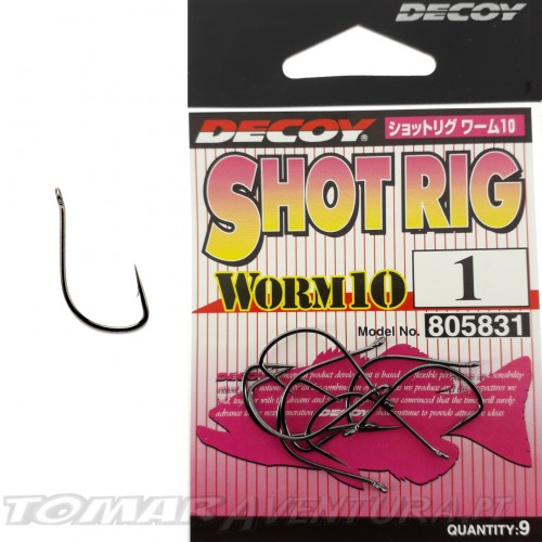 Decoy Worm 10 Shot Rig