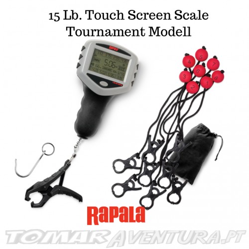 Balança rapala 15 Lb. Touch Screen Scale Tournament Model
