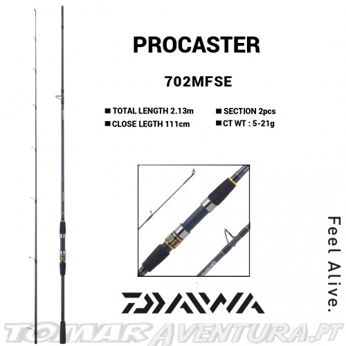 Cana Spinning Daiwa PROCASTER A - 702MFSE