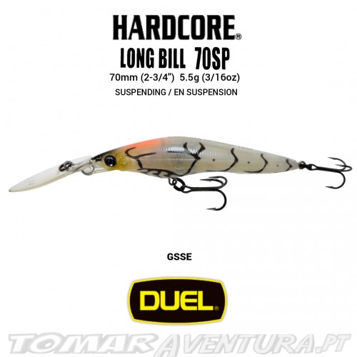 Amostra Duel Hardcore Long Bill 70SP