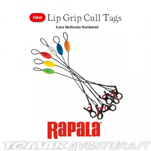 Rapala Marcador de Peixe Lip Grip Cull Tags