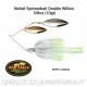 War Eagle Nickel Spinnerbait Double Willow 3/8oz