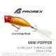 Amostra Daiwa Prorex Mini Popper 55F