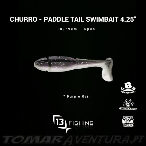 13 Fishing Churro Swimbait 4.25"