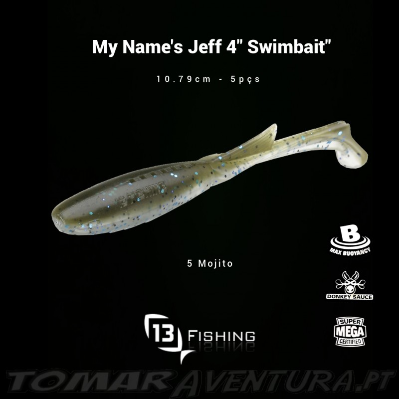 13 Fishing My Name's Jeff Swimbait 4"