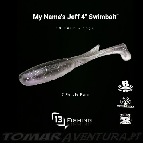 13 Fishing My Name's Jeff Swimbait 4"