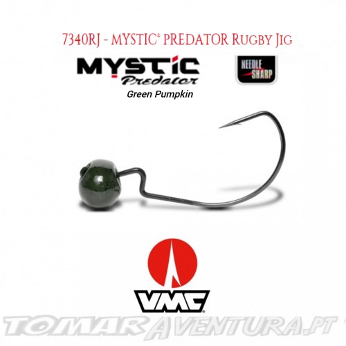 VMC Rugby Jig 7340RJ BN Green Pumpkin