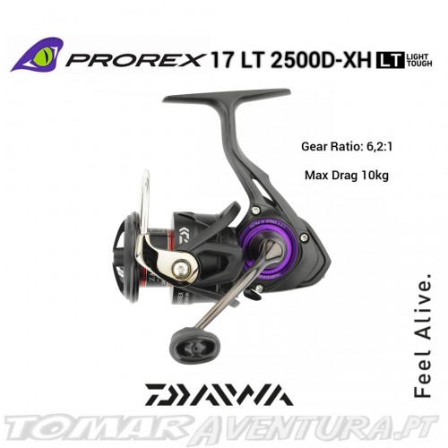 Carreto Spinning Daiwa Prorex 17 LT 2500D-XH