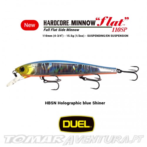 DUEL HARDCORE® MINNOW“flat” 110SP